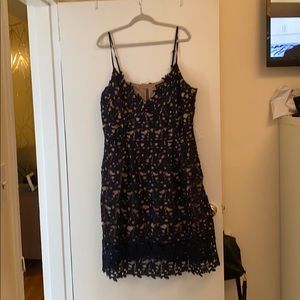 Lace cocktail dress